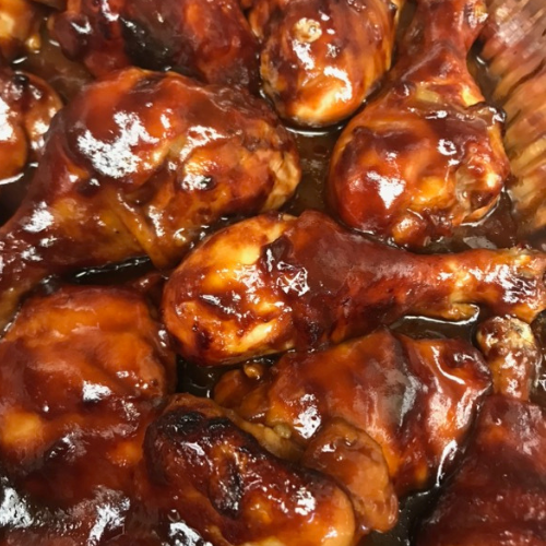  homemade BBQ chicken 