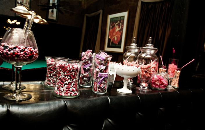 Trendy brides everywhere are opting for a 'candy bar'. A fun and playful treat for all wedding guests.